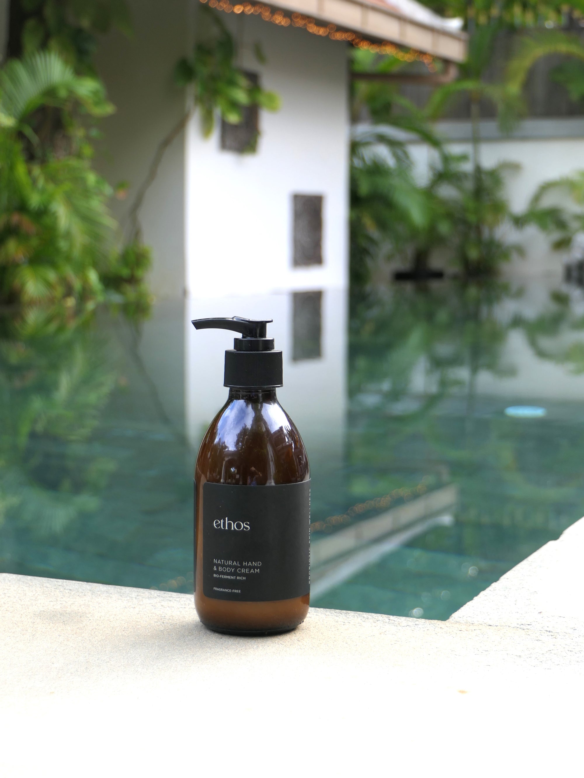NATURAL HAND & BODY CREAM - Fragrance-Free - 250ml