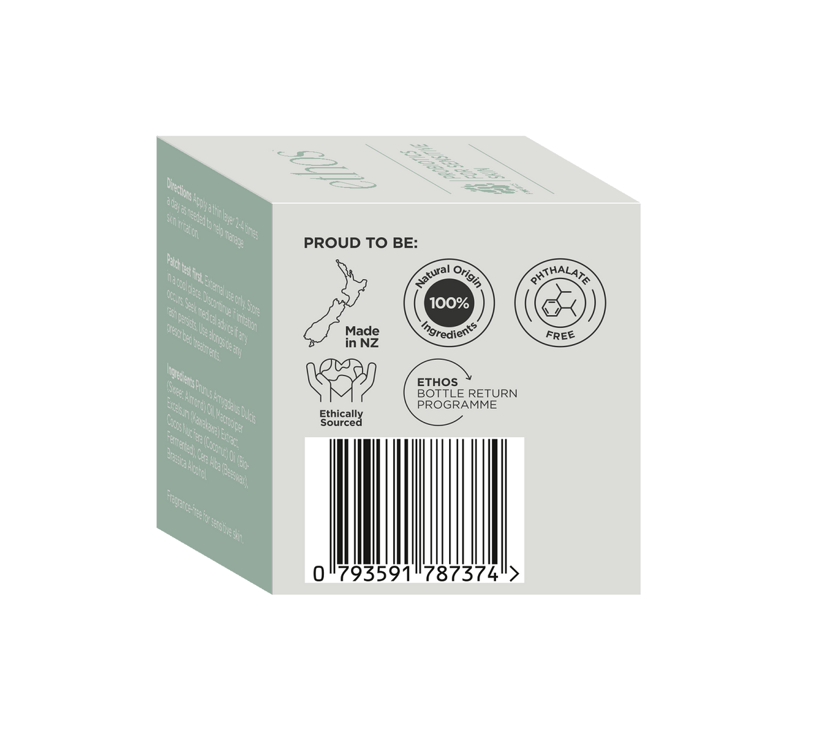 KAWAKAWA BABY BALM - Skin-fold irritation &amp; Eczema prone skin - 50ml