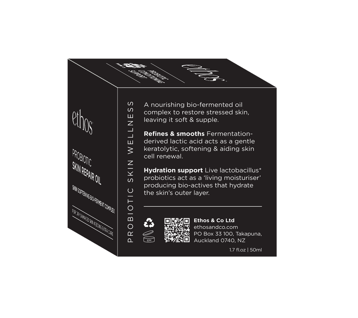 PROBIOTIC SKIN REPAIR OIL - Dry damaged skin needing extra care - 50ml